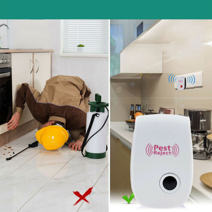 Ultrasonic Pest Repeller | Chemical-Free Home Protection Device