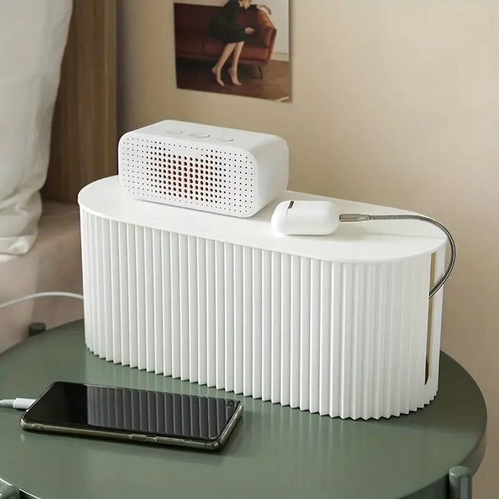 Cable Management Box | Modern Desk Organization Solution